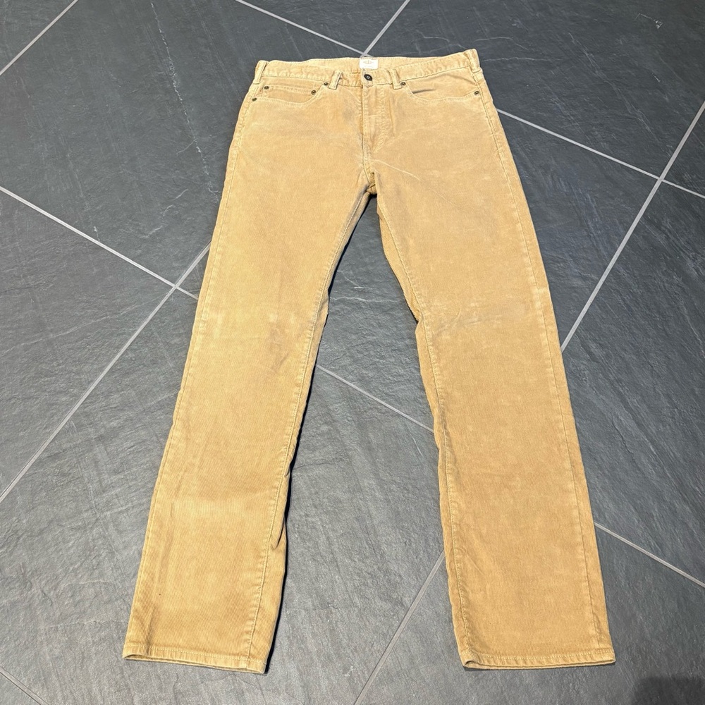 Dockers Tan Corduroy Pant 32”X32”